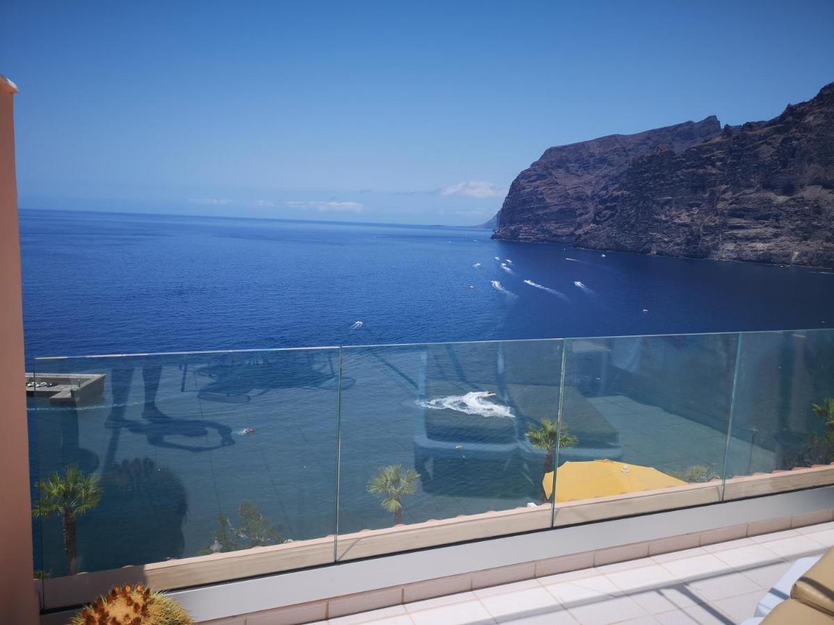 Luxury Apt. With Stunning Sea View Acantilado de los Gigantes Exterior foto